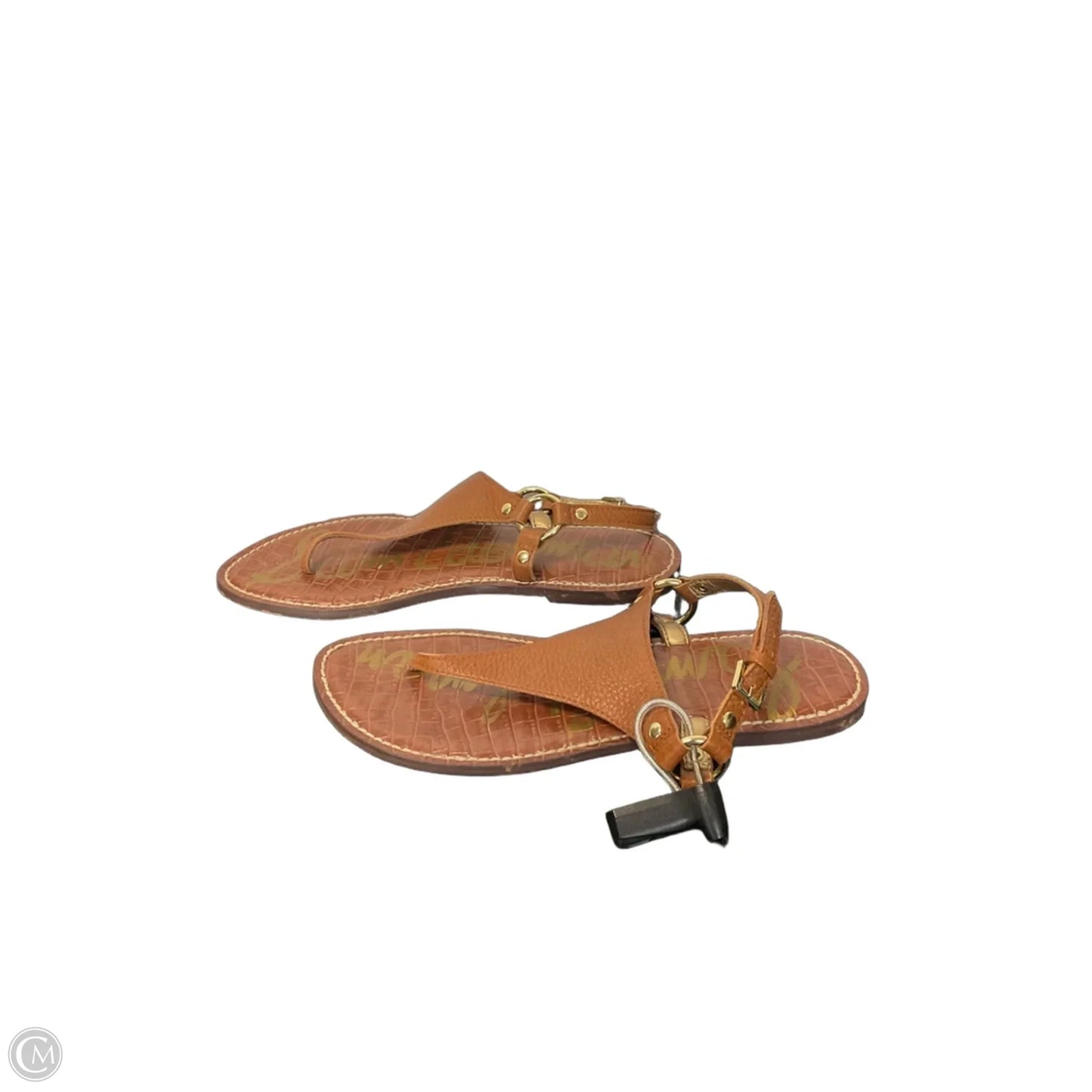 Sandals Flats By Sam Edelman In Brown, Size: 7.5