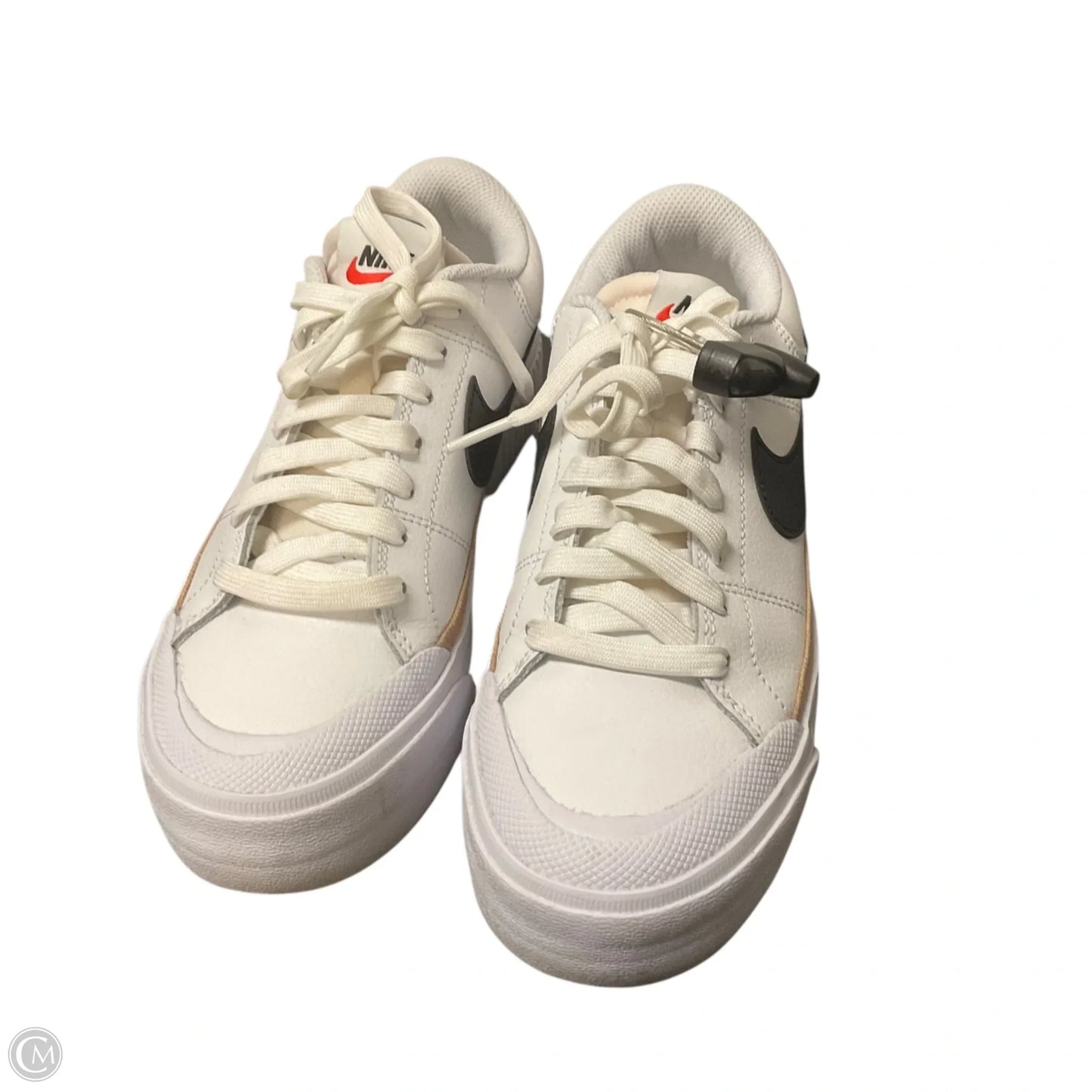 Shoes Athletic By Nike In White, Size: 7