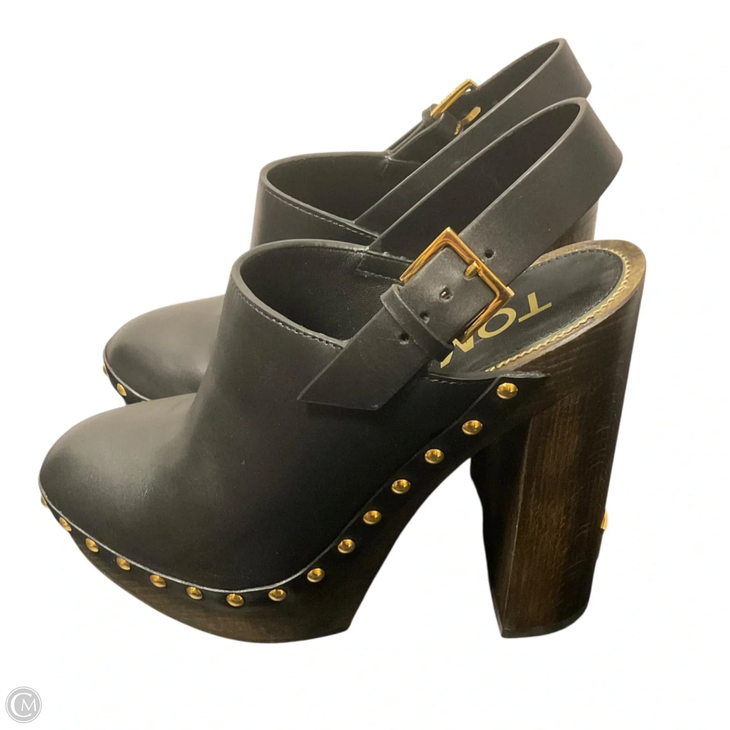 Shoes Heels Block By Cma In Black, Size: 7