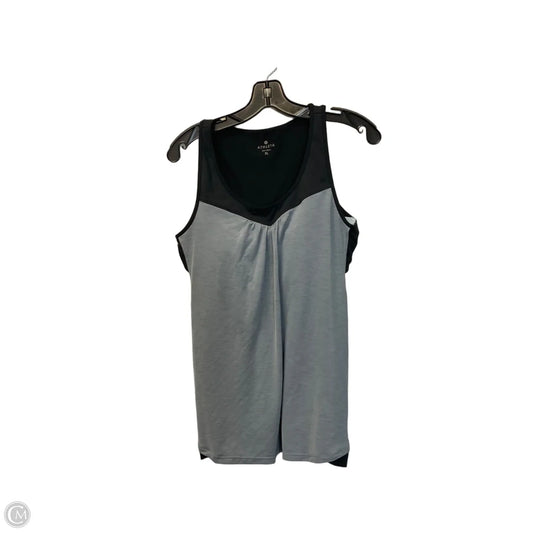 Athletic Tank Top By Athleta In Black & Grey, Size: Xl