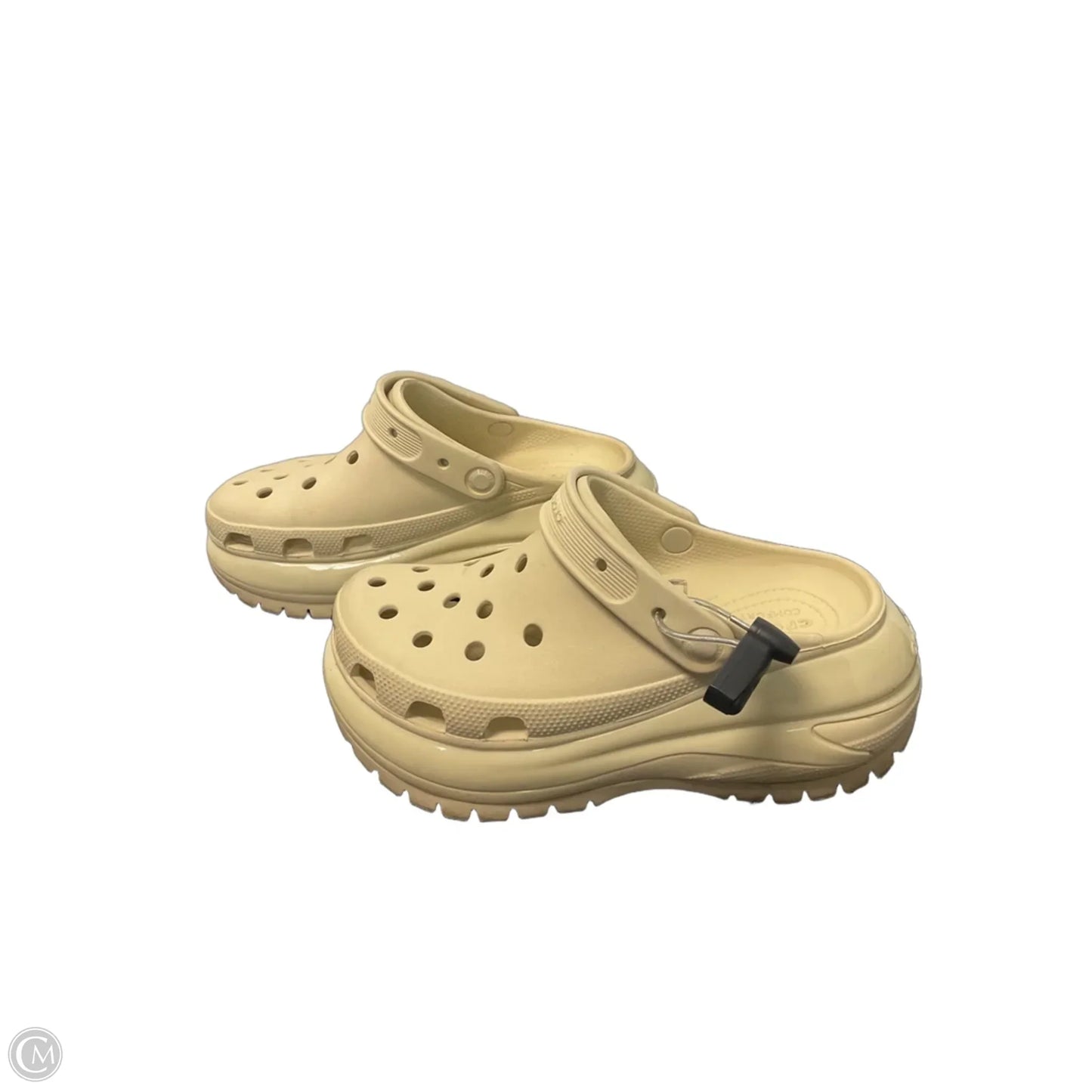 Sandals Sport By Crocs In Cream, Size: 9