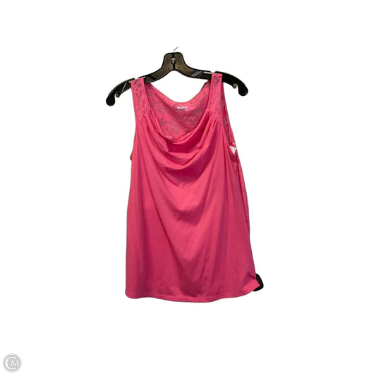 Athletic Tank Top By Columbia In Pink, Size: M