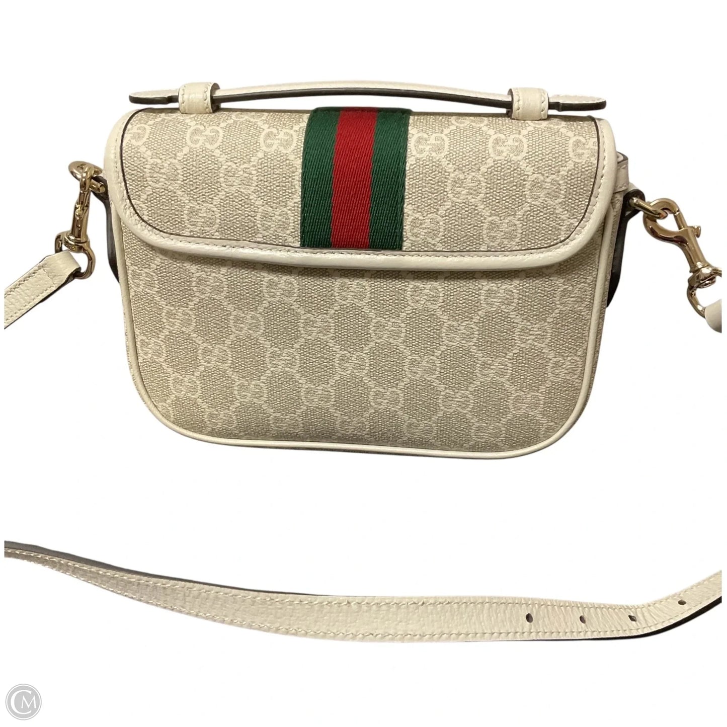 Crossbody Luxury Designer By Gucci, Size: Small