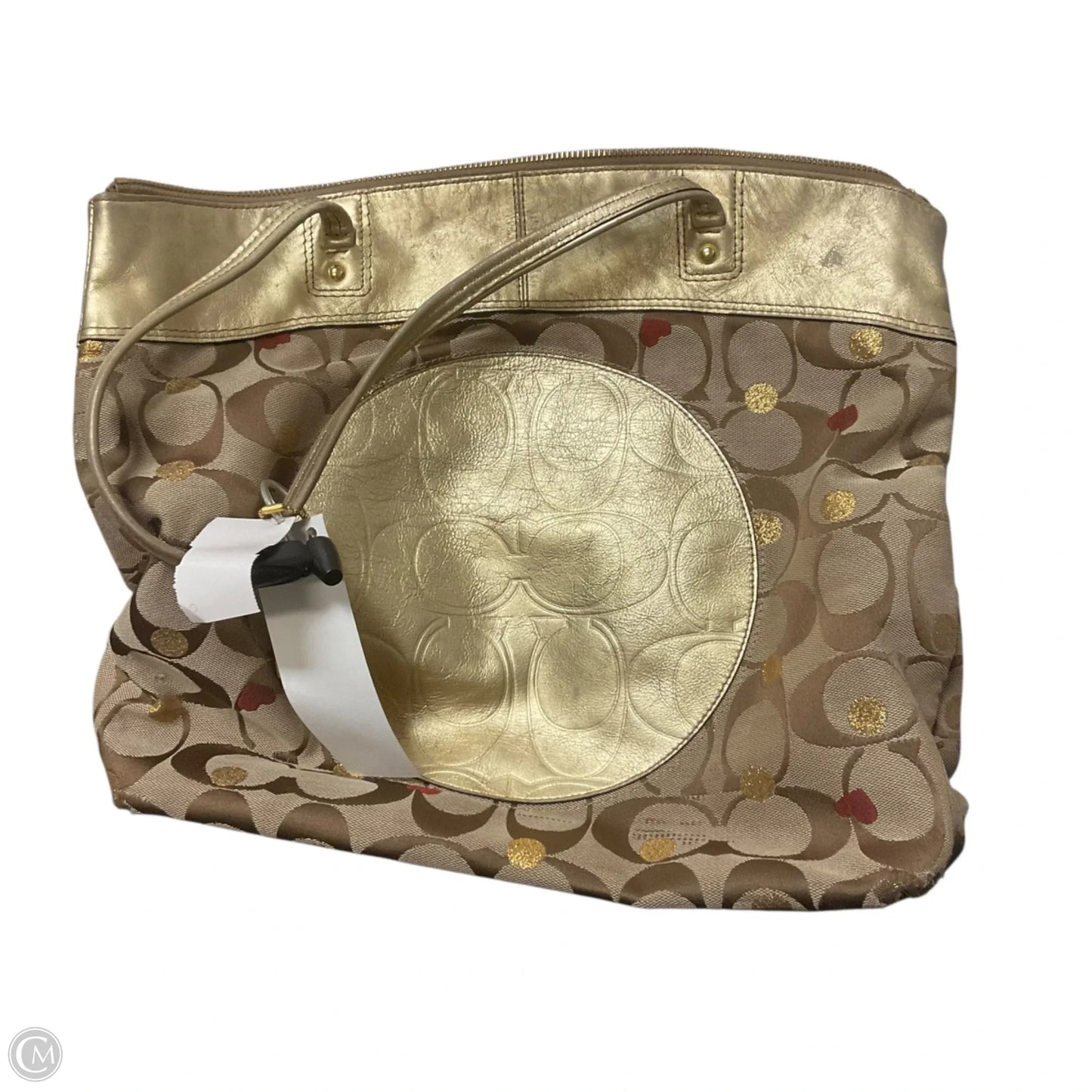 Handbag Designer By Coach, Size: Large