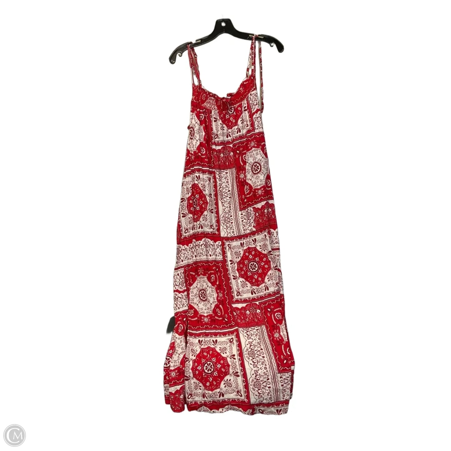 Dress Casual Maxi By Lane Bryant In Red, Size: 14