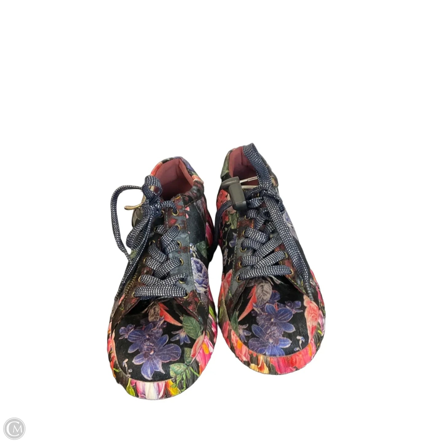 Shoes Sneakers By Spring Step In Floral Print, Size: 10