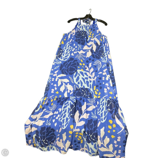Dress Casual Maxi By Mudpie In Blue, Size: M