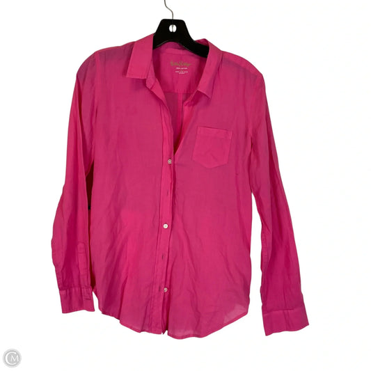 Top Long Sleeve Designer By Lilly Pulitzer In Pink, Size: Xs