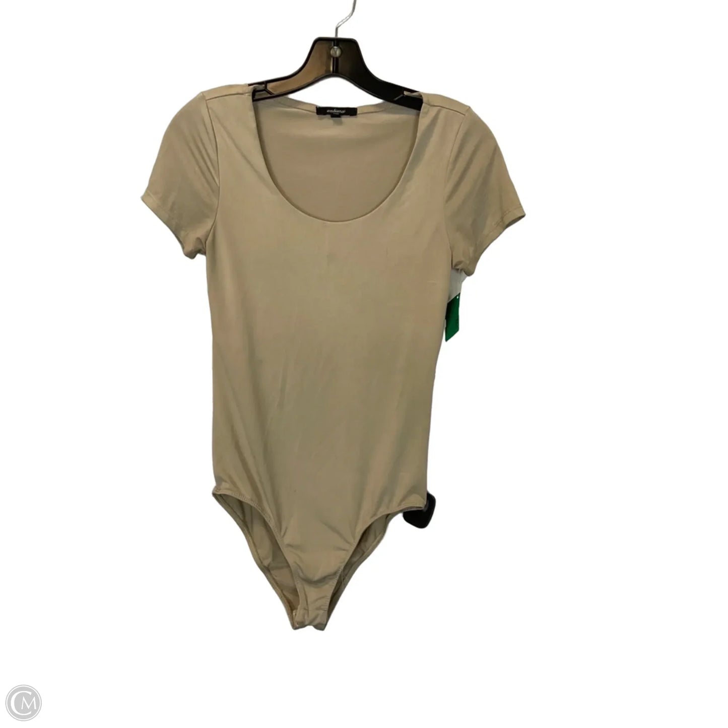 Top Short Sleeve By Ambiance Apparel In Brown, Size: S