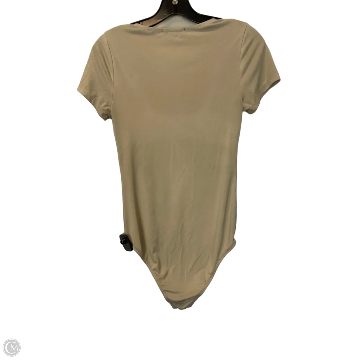 Top Short Sleeve By Ambiance Apparel In Brown, Size: S