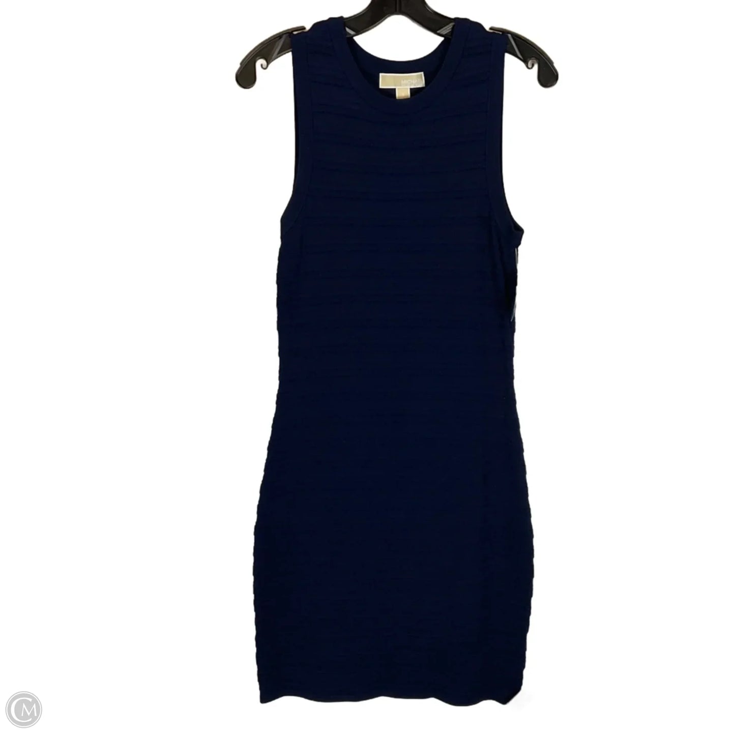 Dress Casual Midi By Michael By Michael Kors In Blue, Size: S