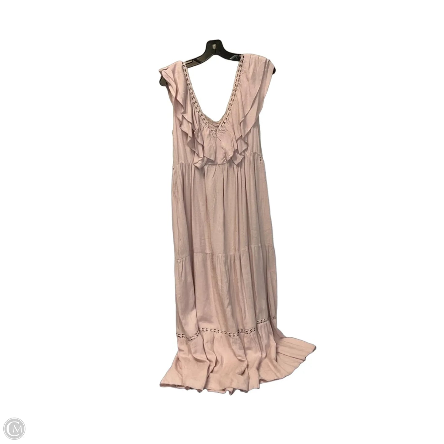 Dress Casual Maxi By Simplee In Pink, Size: S
