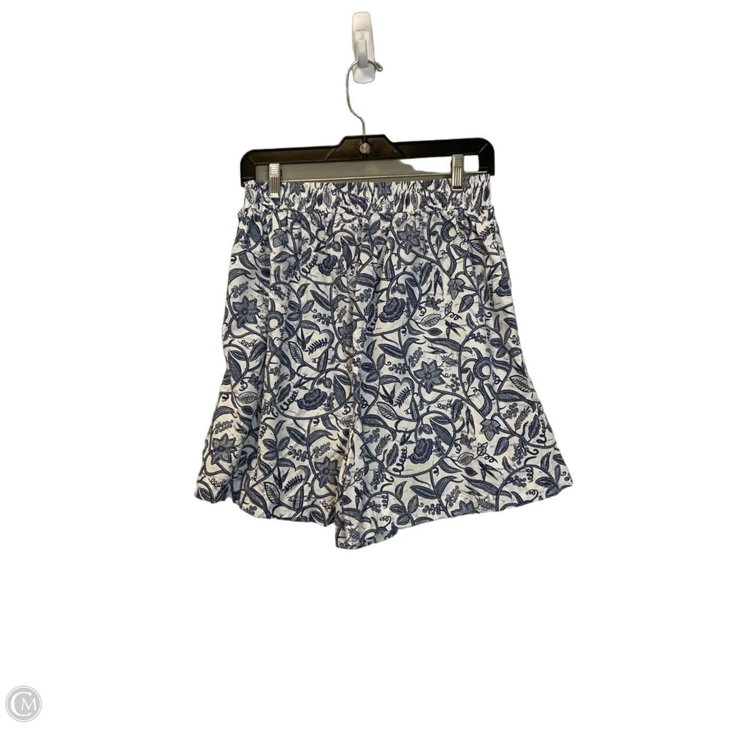Shorts By Clothes Mentor In Blue & White, Size: Xxl
