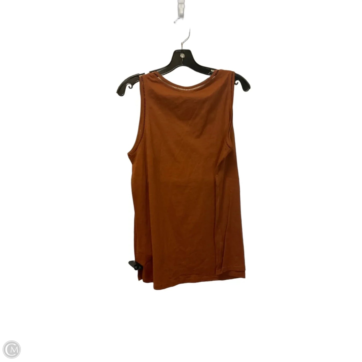 Top Sleeveless By Cotton Bleu In Brown, Size: S