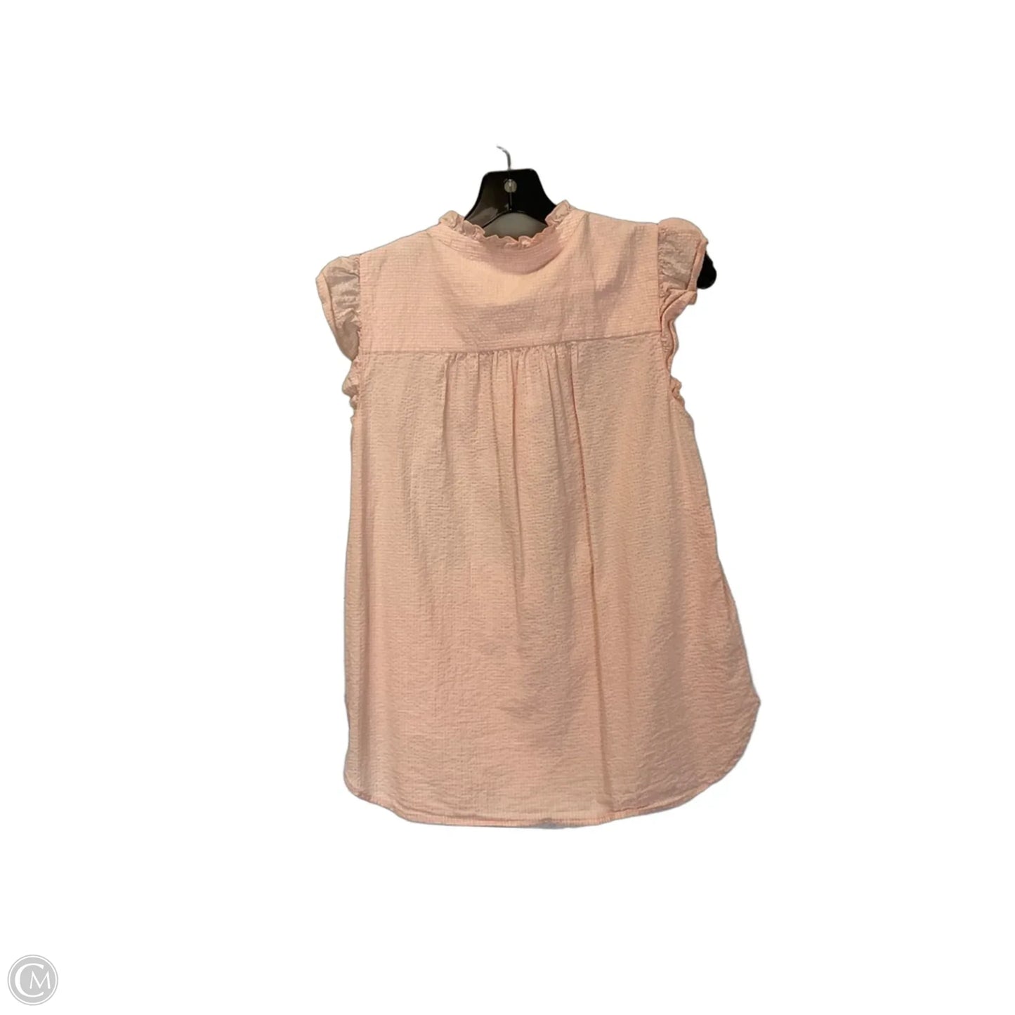 Top Sleeveless By Loft In Orange, Size: S