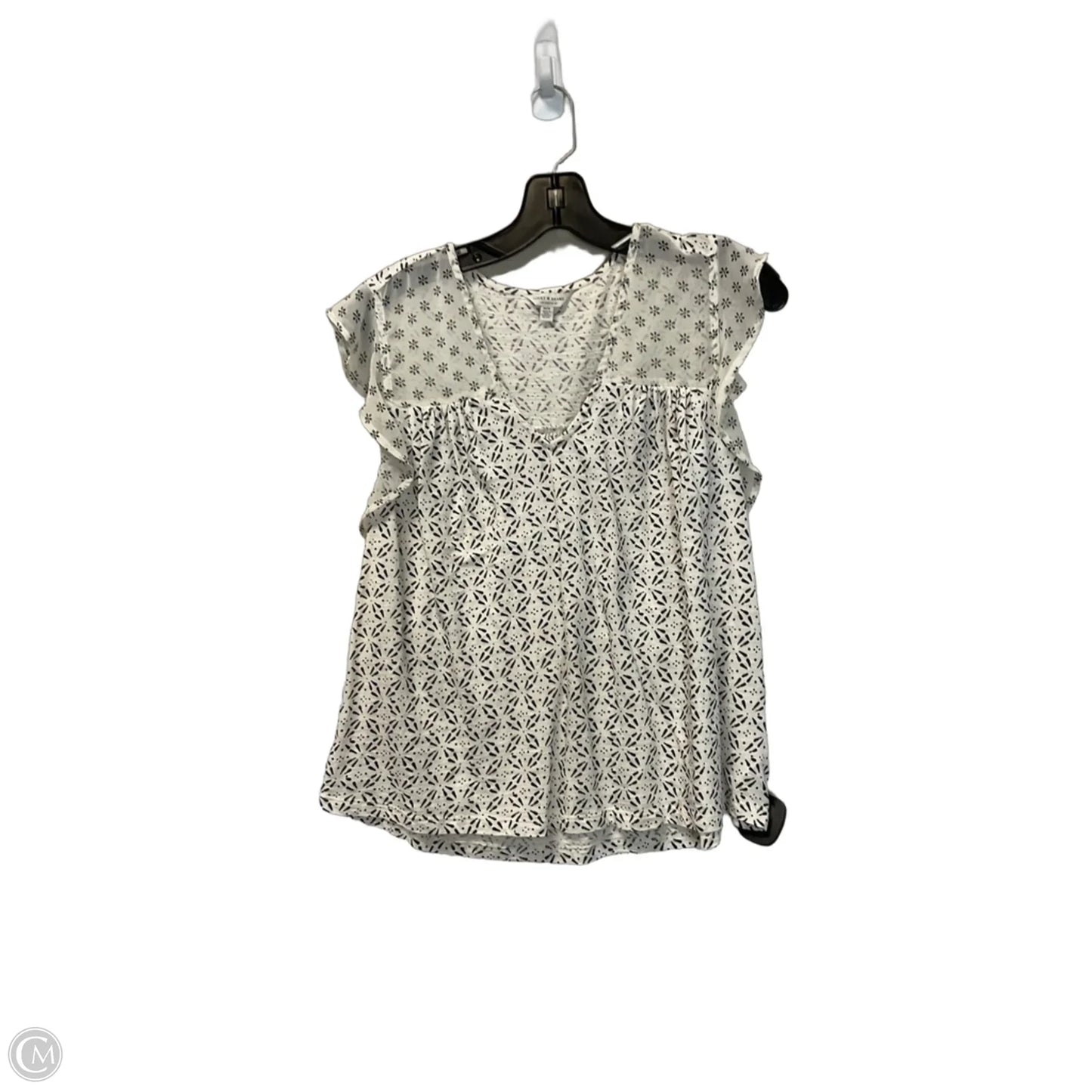 Top Sleeveless By Lucky Brand In White, Size: M