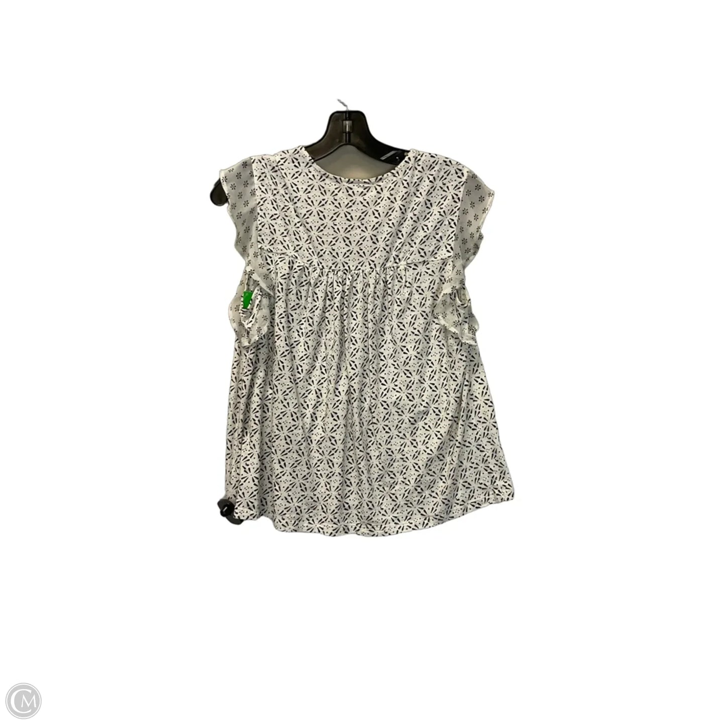 Top Sleeveless By Lucky Brand In White, Size: M