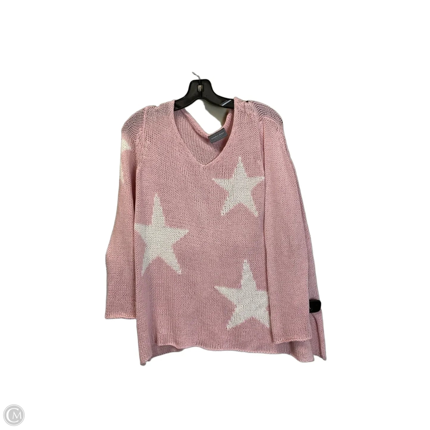 Top Long Sleeve By Wooden Ships In Pink, Size: Xs