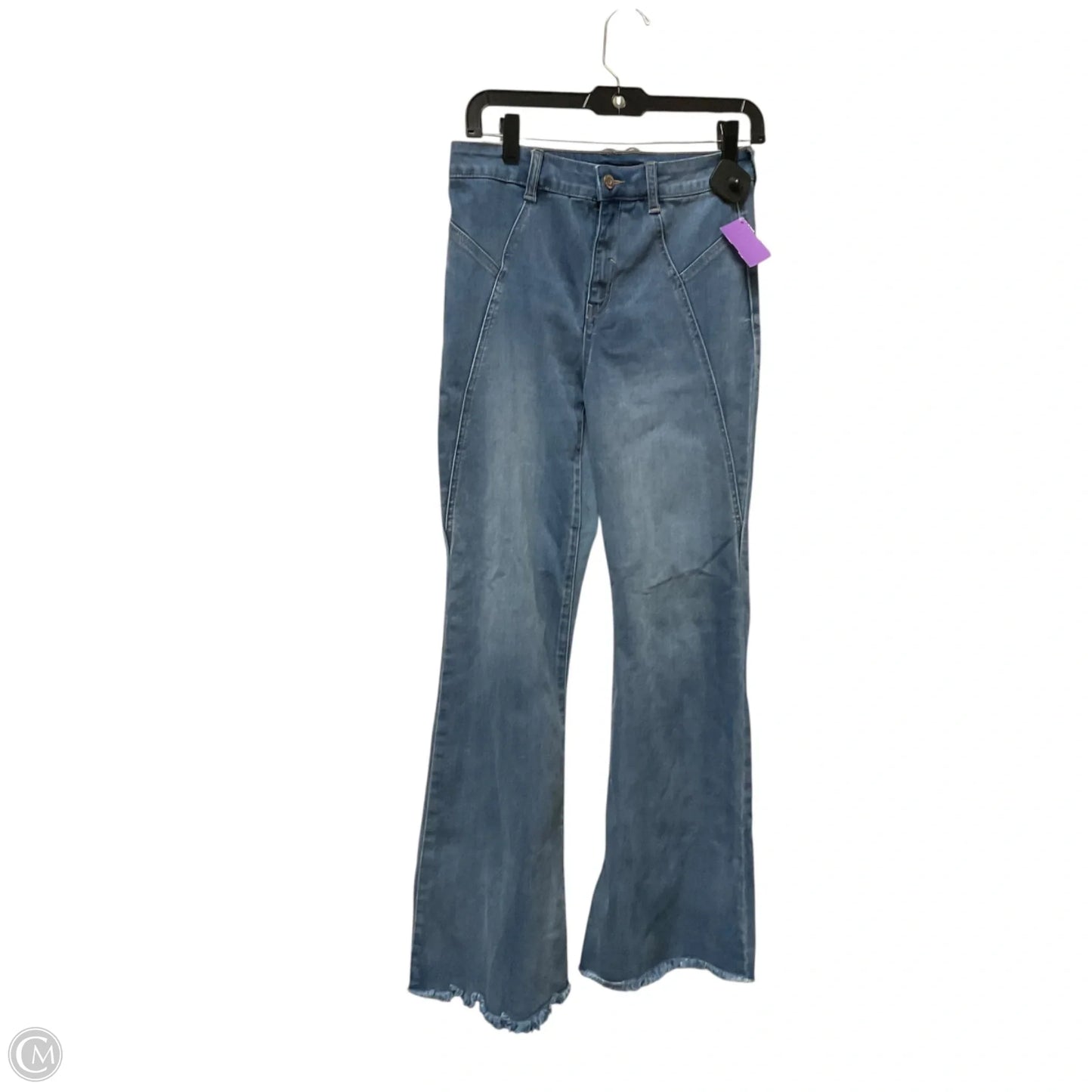 Jeans Flared By Sincerely Jules In Blue Denim, Size: 6