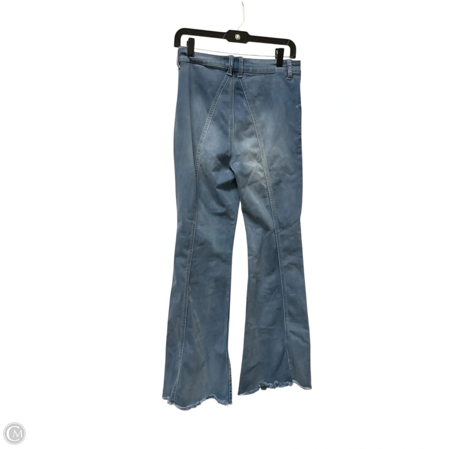 Jeans Flared By Sincerely Jules In Blue Denim, Size: 6
