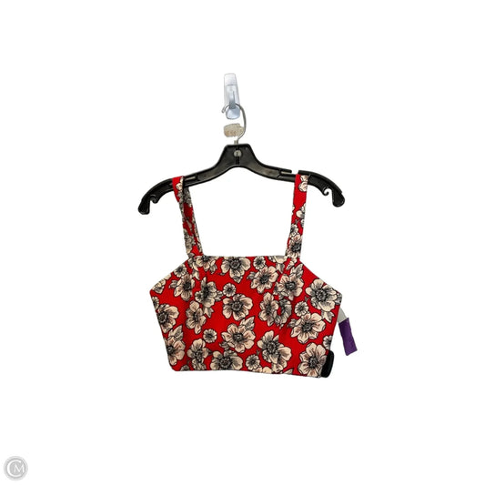 Top Sleeveless By Forever 21 In Red, Size: S