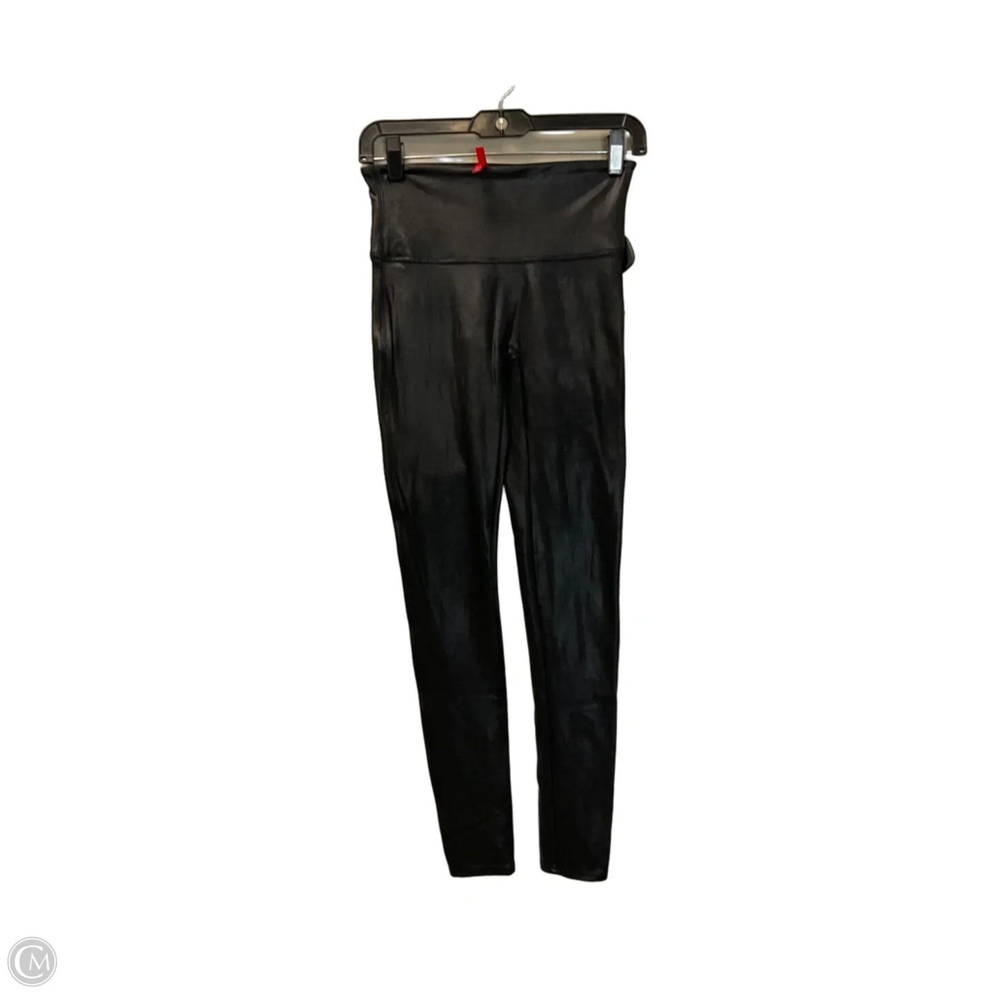 Athletic Leggings By Spanx In Black, Size: M
