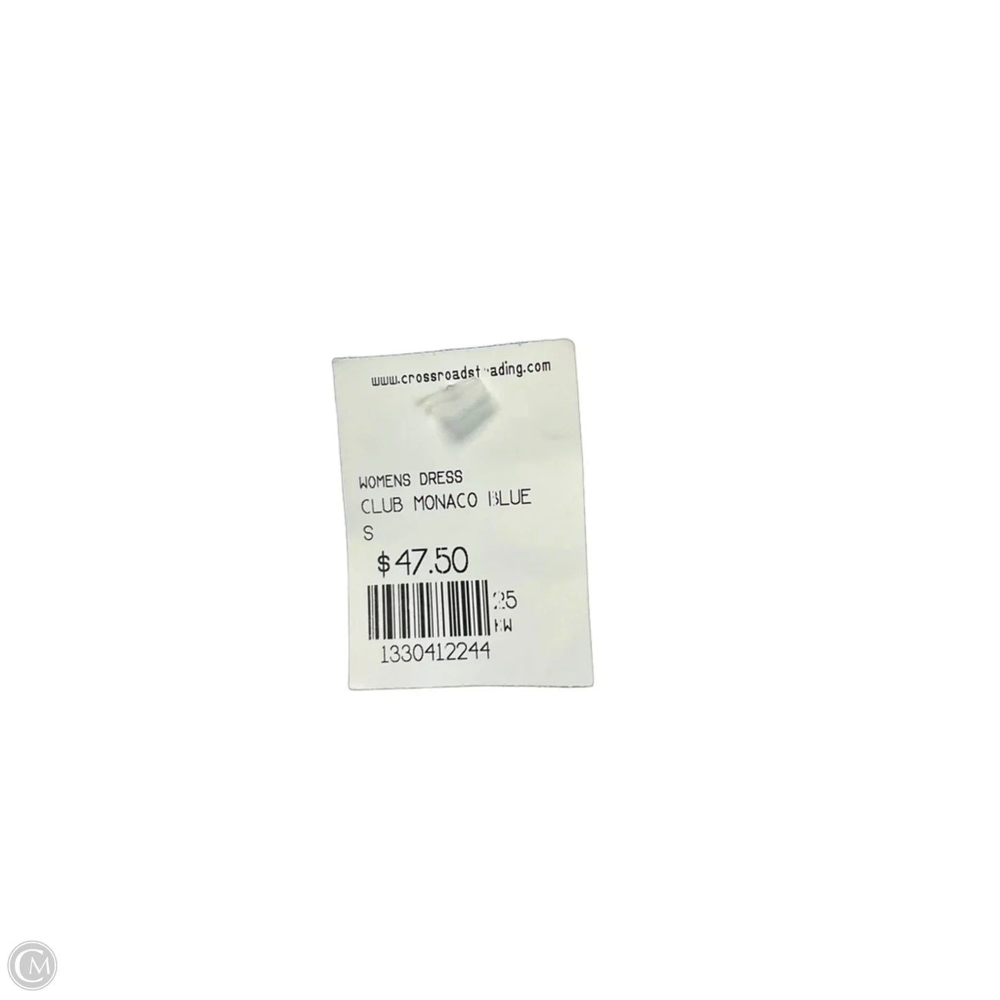 Dress Work By Club Monaco In Blue & Cream, Size: 0