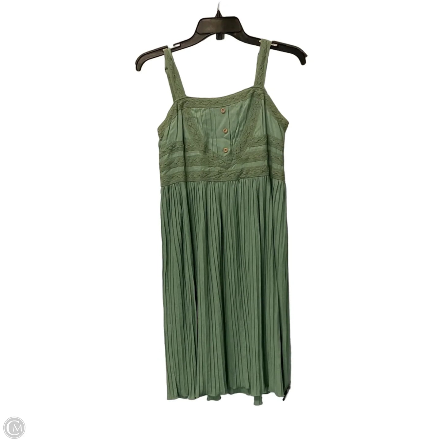 Dress Casual Short By Matilda Jane In Green, Size: M
