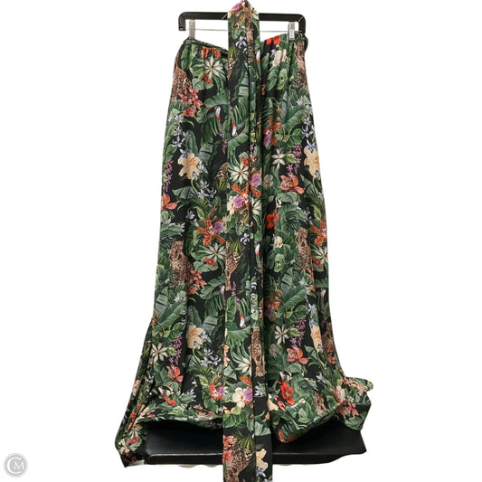 Dress Casual Maxi By Mumu In Tropical Print, Size: 1x