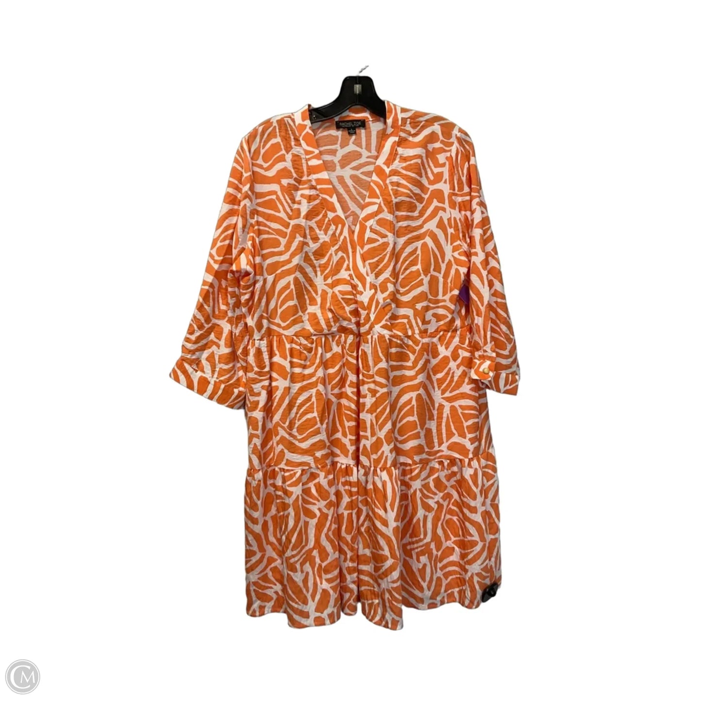 Dress Casual Short By Rachel Zoe In Orange, Size: L