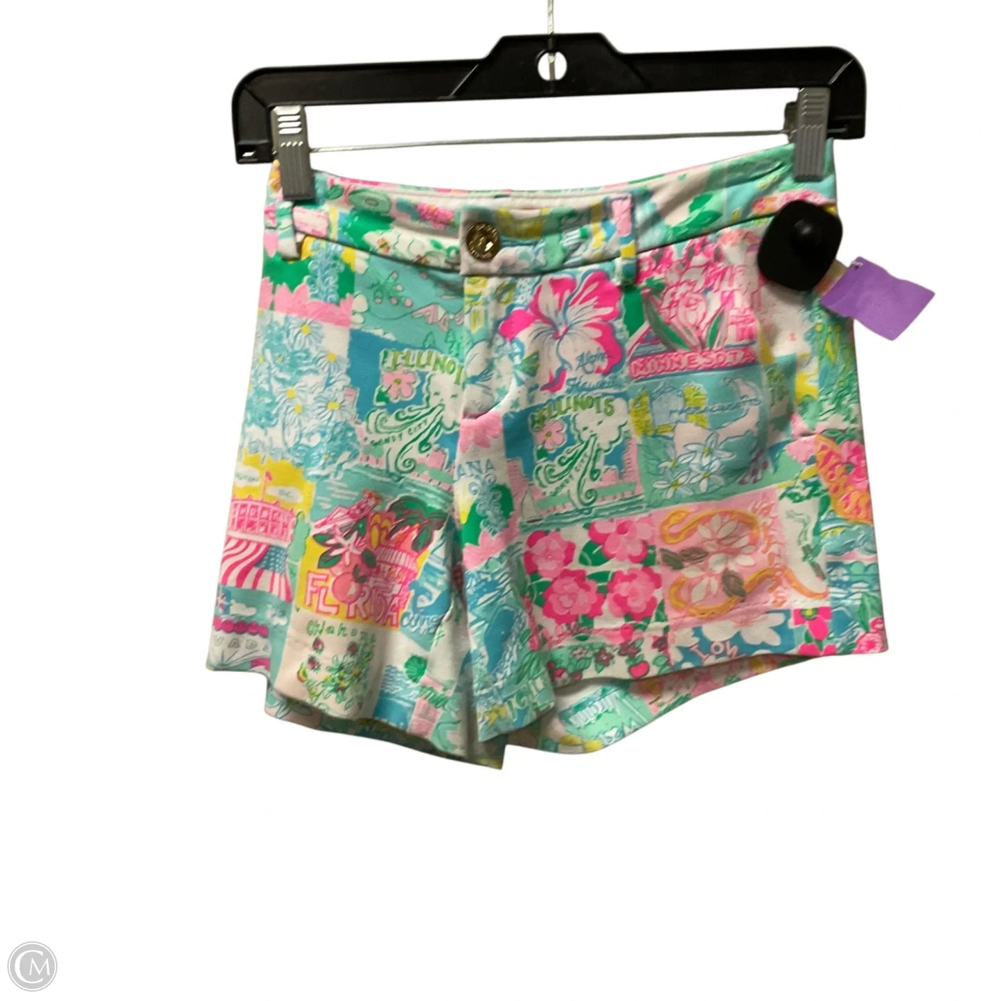 Shorts Designer By Lilly Pulitzer In Green, Size: 2