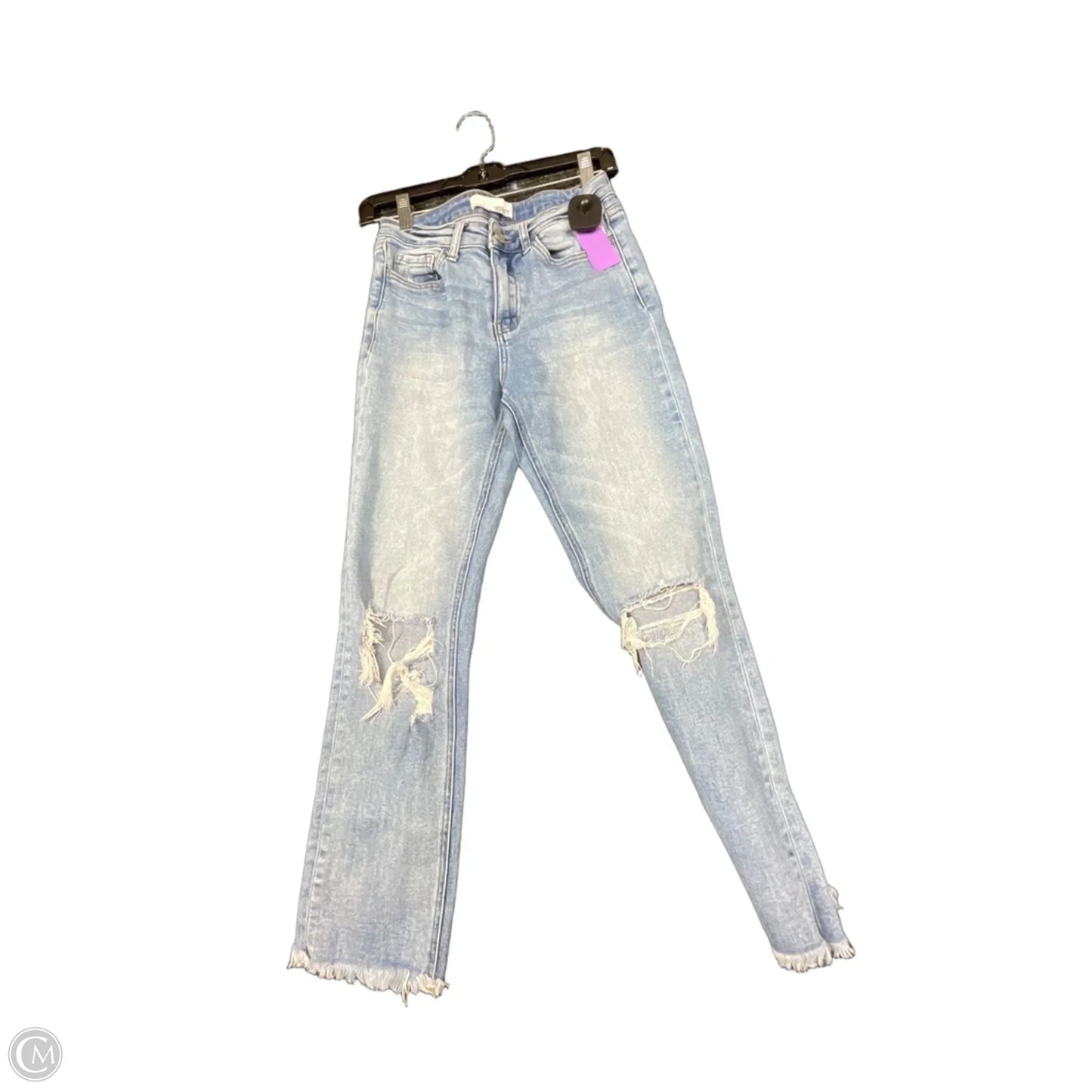 Jeans Skinny By Vervet In Blue Denim, Size: 2