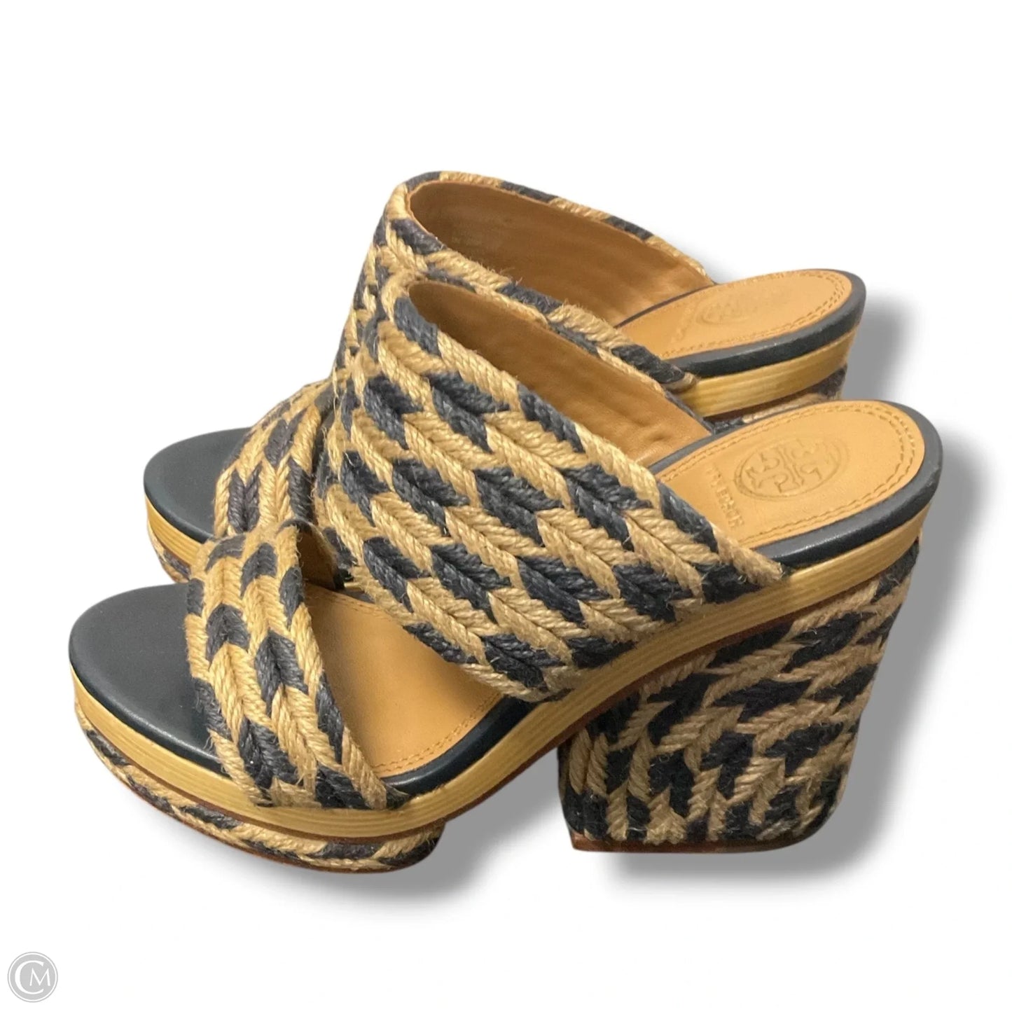 Shoes Designer By Tory Burch In Blue, Size: 7