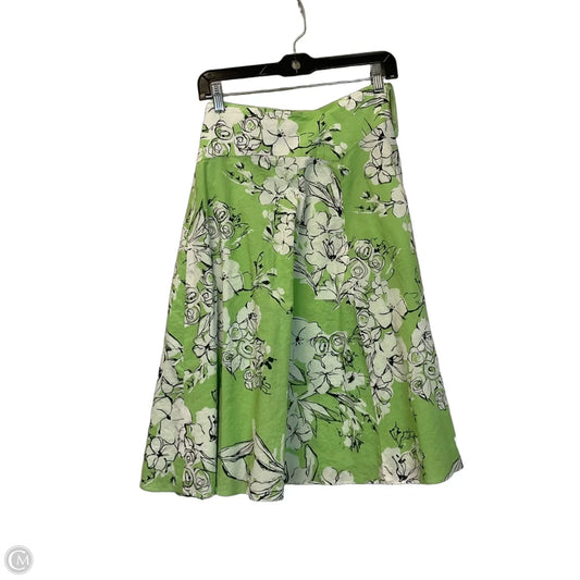Skirt Midi By Jones Wear In Green, Size: 14