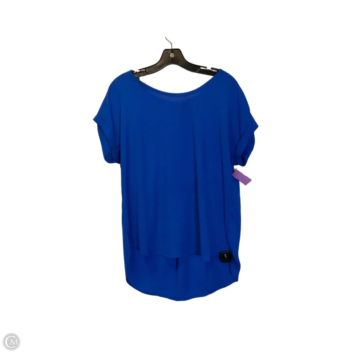 Top Short Sleeve By Pleione In Blue, Size: S