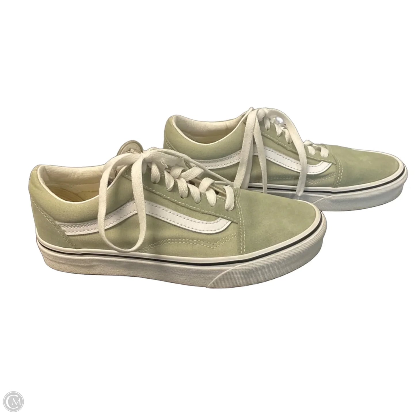 Shoes Sneakers By Vans In Green, Size: 7
