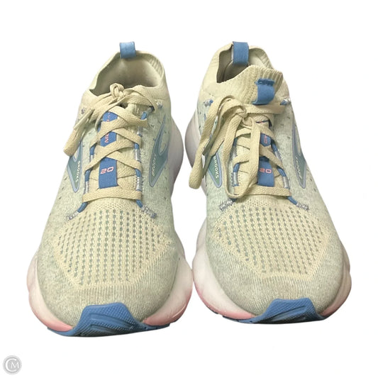 Shoes Athletic By Brooks In Green, Size: 8