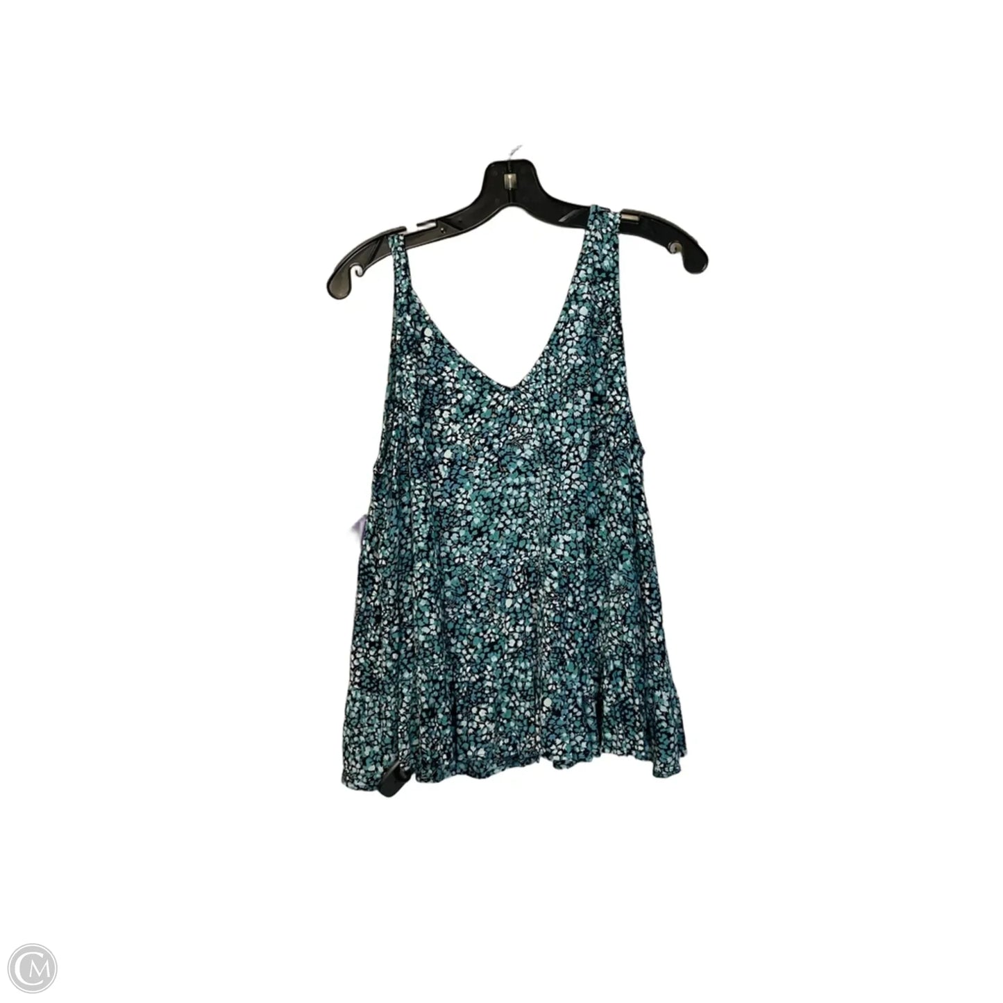 Top Sleeveless By Loft In Floral Print, Size: Lp