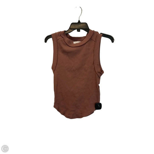 Top Sleeveless Basic By We The Free In Brown, Size: M