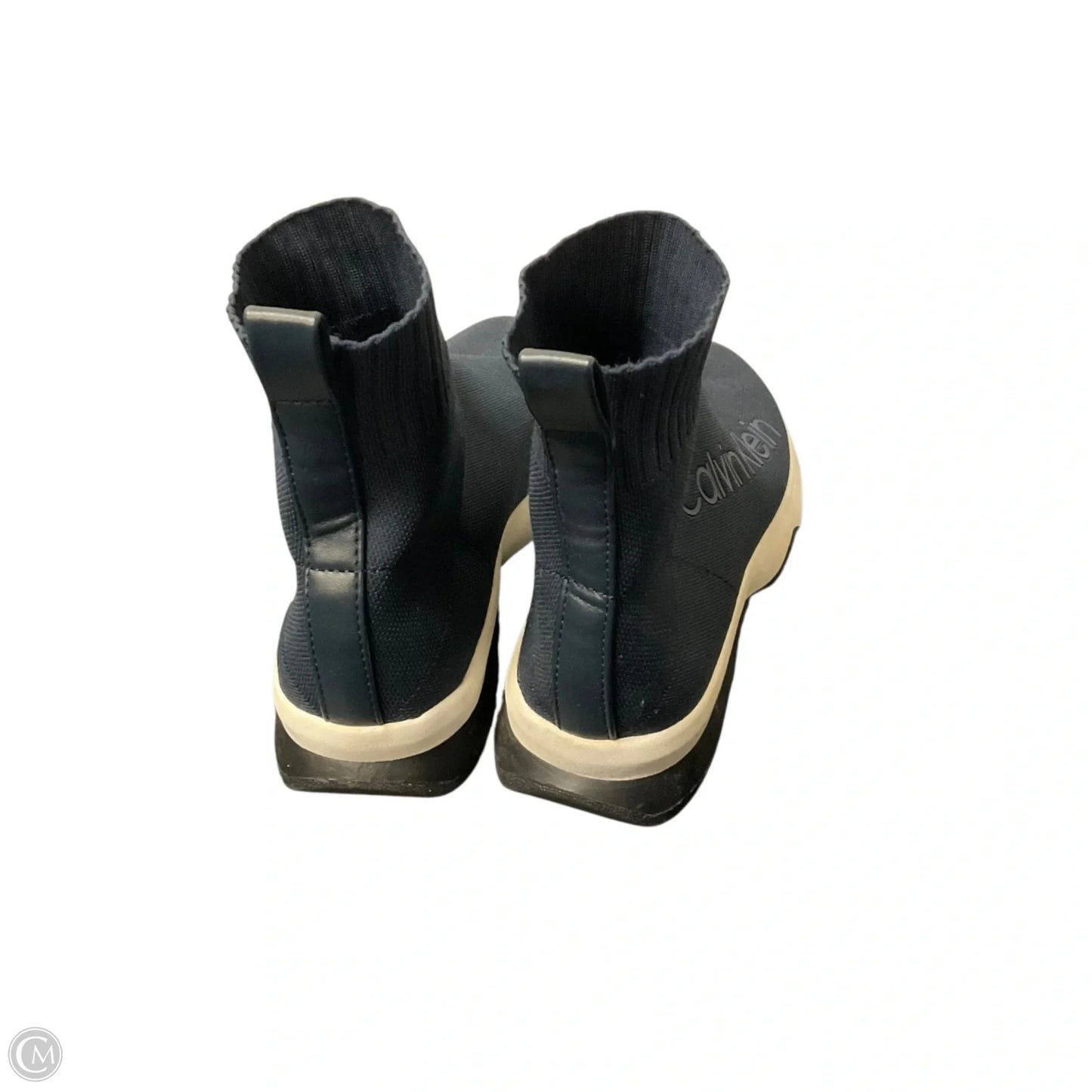 Shoes Sneakers By Calvin Klein In Blue, Size: 7.5