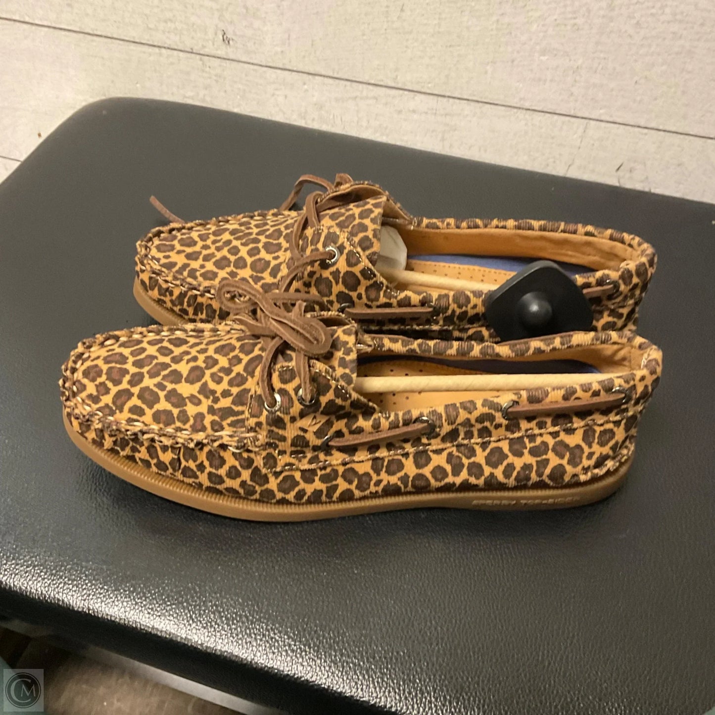 Shoes Flats By Sperry In Animal Print, Size: 8
