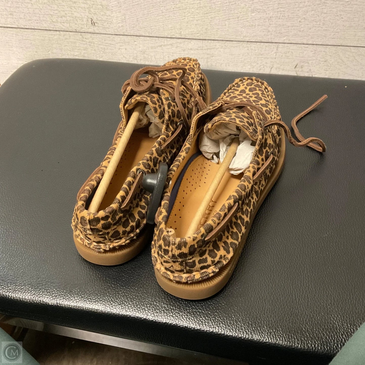 Shoes Flats By Sperry In Animal Print, Size: 8