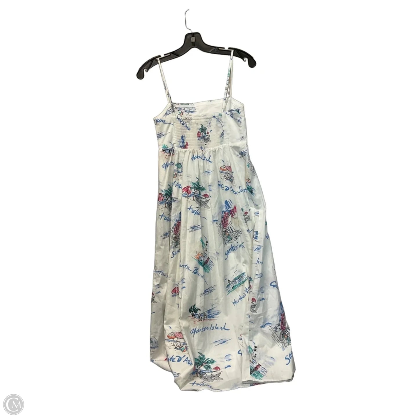 Dress Casual Maxi By Gap In White, Size: Xs