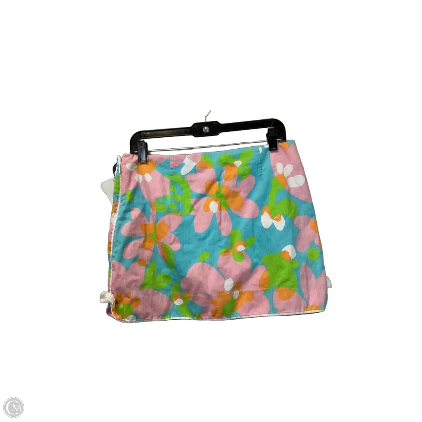 Skirt Designer By Lilly Pulitzer In Blue & Pink, Size: 8
