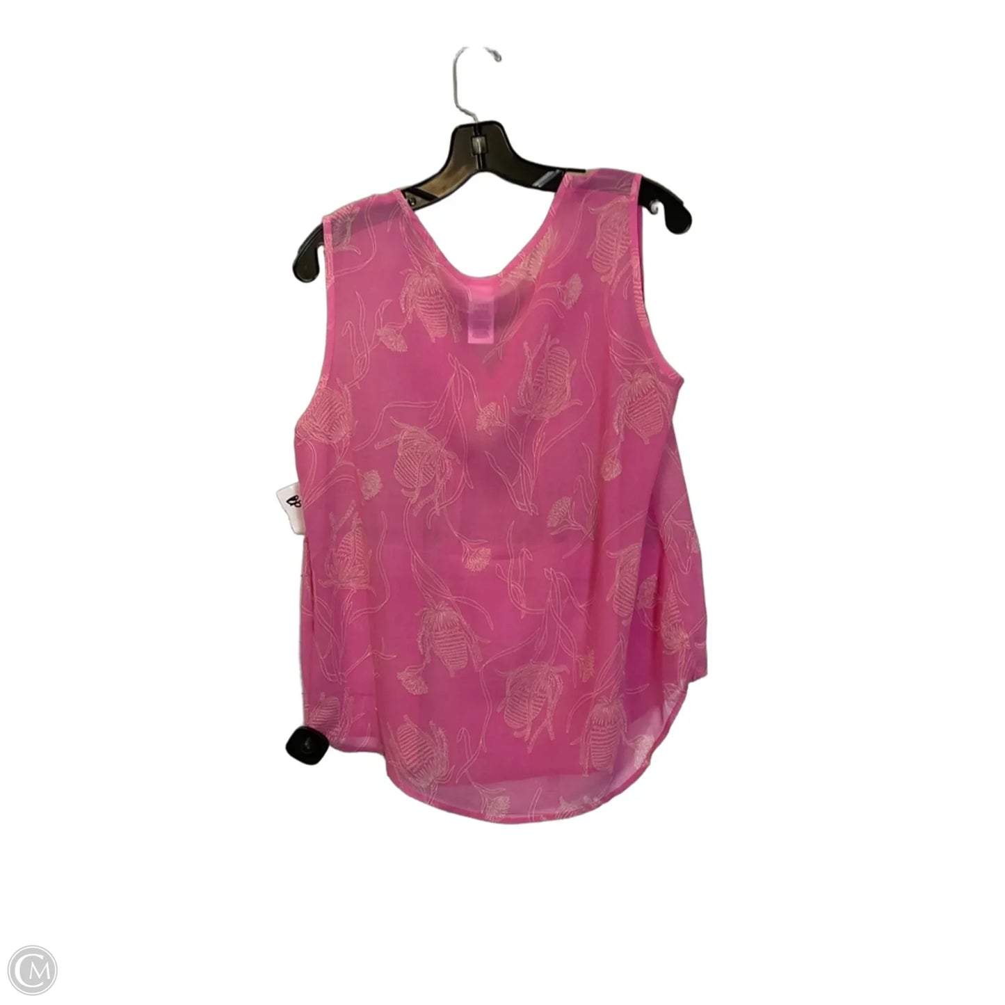 Top Sleeveless By Cabi In Pink, Size: M