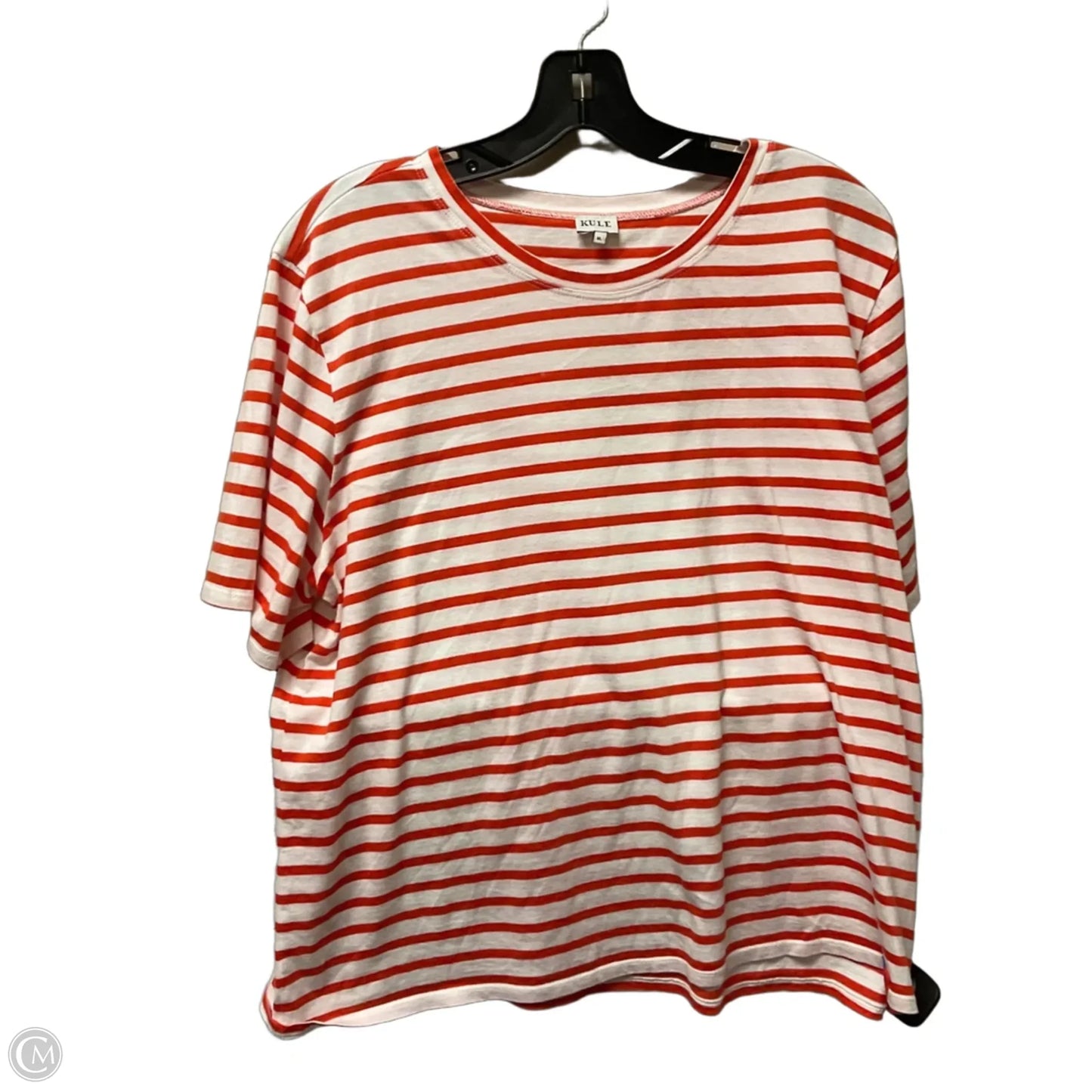 Top Short Sleeve Basic By Kule In Red, Size: Xl