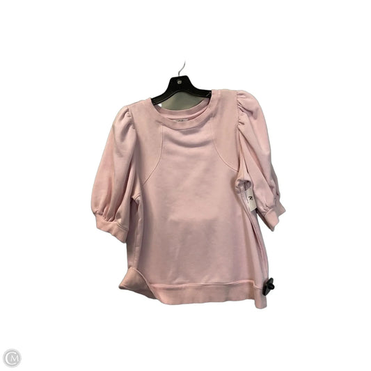 Top 3/4 Sleeve By Easel In Pink, Size: L