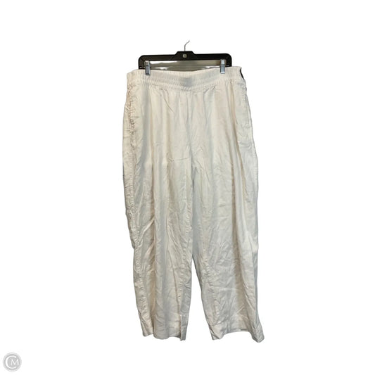 Pants Linen By Old Navy In White, Size: Xl