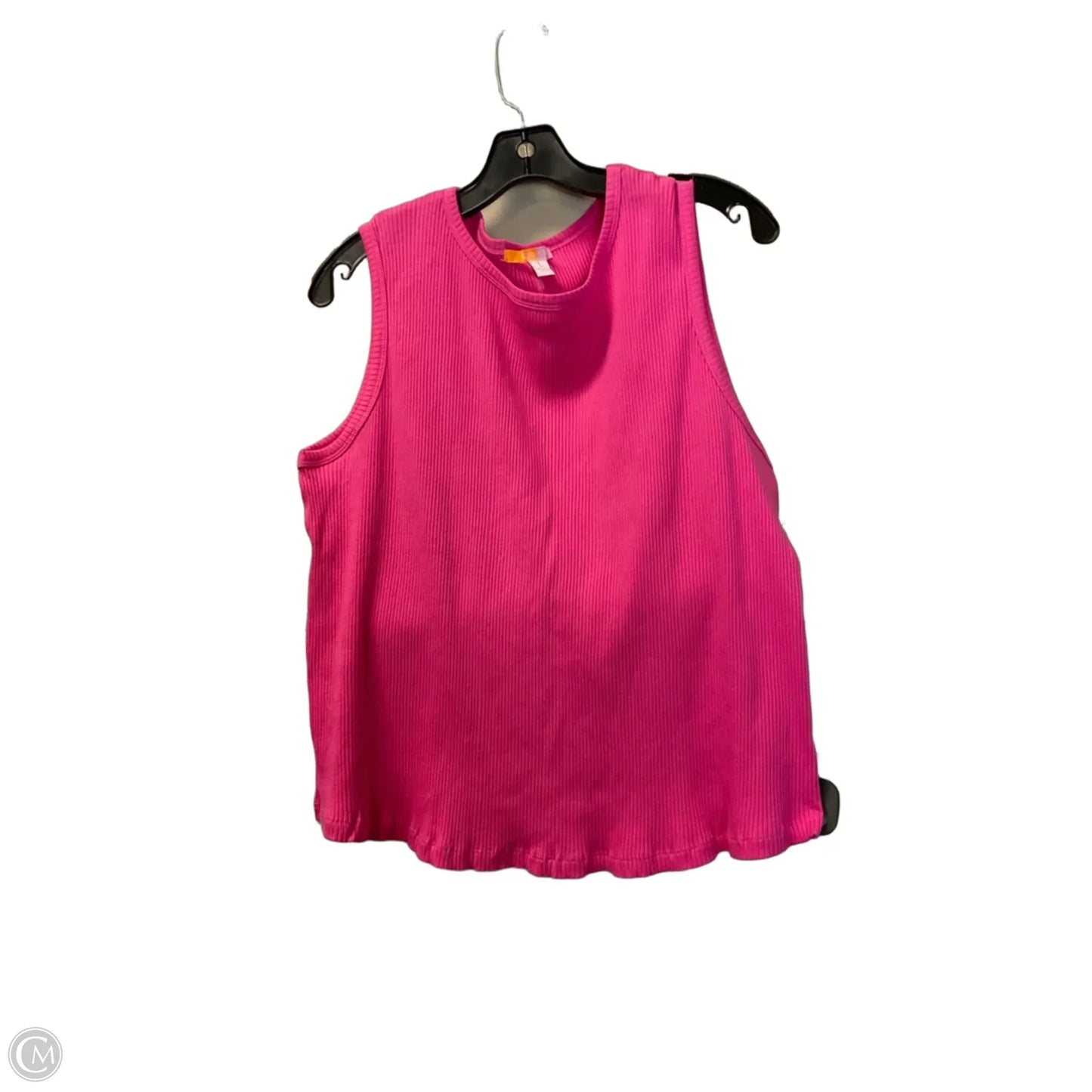 Top Sleeveless By Clothes Mentor In Pink, Size: L