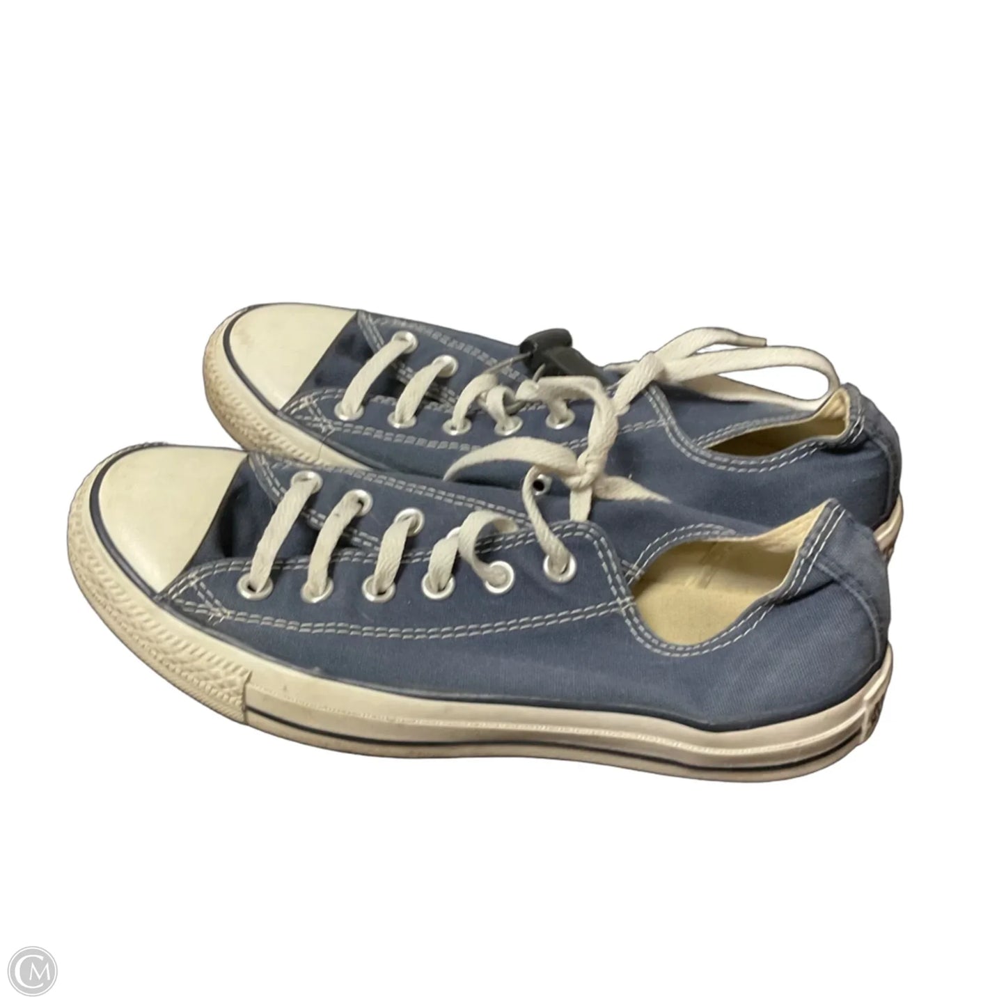 Shoes Flats By Converse In Blue, Size: 9